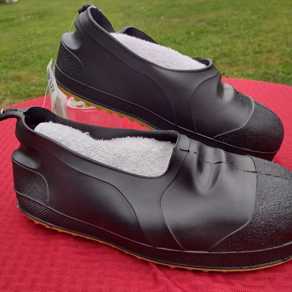 NEW Non-Slip Steel Toe Tingley Workbrutes Unisex Overshoe Size Small